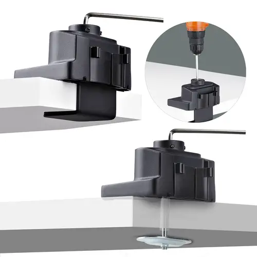 Brazo VESA de Sobremesa para Monitor de Hasta 40" 8kg - Soporte para Monitor - Soporte VESA - con Resorte - Grommet - Abrazadera - VESA 75x75/100x100 - Ajuste sin Herramientas - Imagen 4