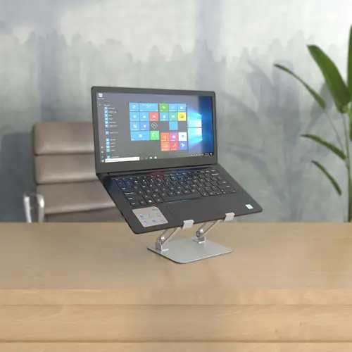 Soporte de Sobremesa 7-13 Ajustable Para Portatil / Tablet, Plata - Imagen 5