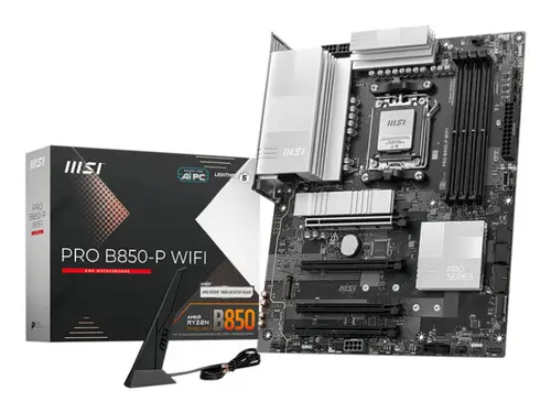 PRO B850-P WIFI placa base AMD B850 Zócalo AM5 ATX - Imagen 1