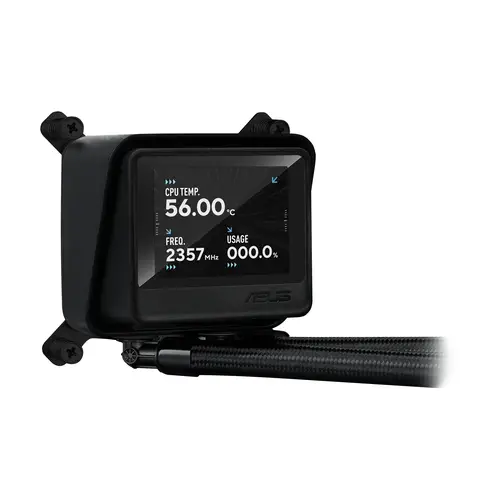 MAX GAMING LC 360 ARGB LCD Procesador Sistema de refrigeración líquida todo en uno 12 cm Negro - Imagen 8
