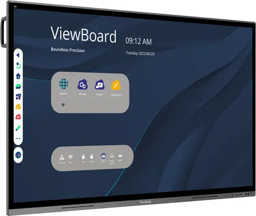 IFP7562 pantalla de señalización Panel plano interactivo 190,5 cm (75") LED Wifi 350 cd / m² 4K Ultra HD Negro Pantalla táctil Procesador incorporado Android - Imagen 4