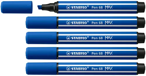 Pen 68 MAX rotulador Azul 5 pieza(s) - Imagen 1