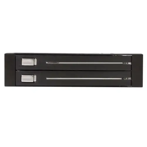 Rack Móvil Backplane de 2 Discos Duros HDD SATA 2,5" Pulgadas sin Bandeja Bahía 3,5" - Imagen 2