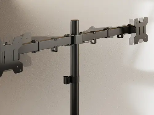 650176 soporte para monitor 81,3 cm (32") Escritorio Negro - Imagen 3