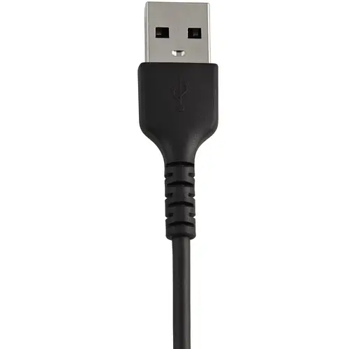 Cable Resistente USB-A a Lightning de 30 cm Negro - Cable de Sincronización y Carga USB Tipo A a Lightning con Fibra de Aramida Resistente - Certificado MFi de Apple - para iPad/iPhone 12 - Imagen 7