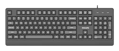 2000 series SPK6247B/85 teclado Universal USB QWERTY Negro - Imagen 1