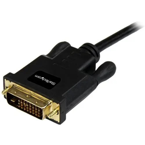 Cable de 1,8m Adaptador de Vídeo Mini DisplayPort a DVI-D - Conversor Pasivo - 1920x1200 - Negro - Imagen 2