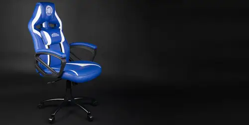 My Hero Academia KX MHA GAMING CHAIR Silla para videojuegos universal Asiento acolchado Azul, Blanco - Imagen 10