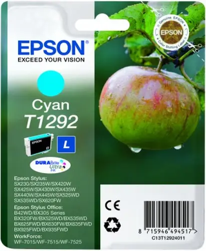 Apple Cartucho T1292 cian - Imagen 2