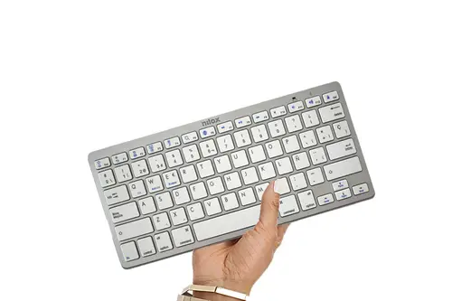 Teclado Bluetooth Silver - Imagen 4