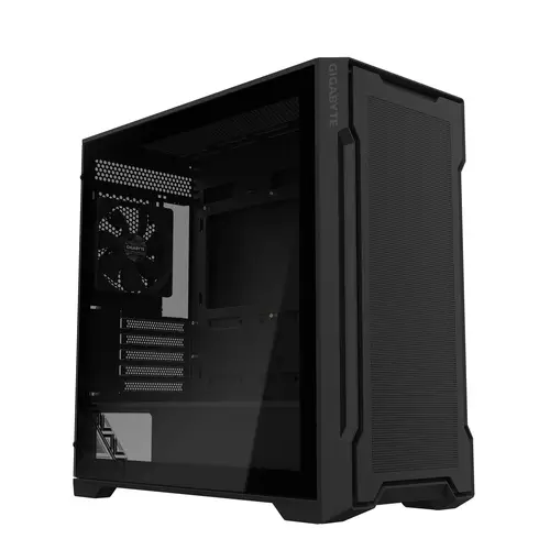 C102 GLASS Midi Tower Negro - Imagen 1