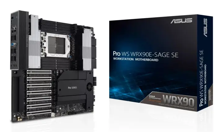PRO WS WRX90E-SAGE SE AMD WRX90 Socket sTR5 EEB