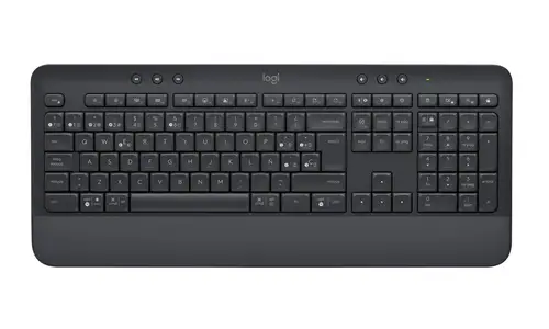 920-010917 teclado Oficina RF Wireless + Bluetooth QWERTY Español Grafito - Imagen 5
