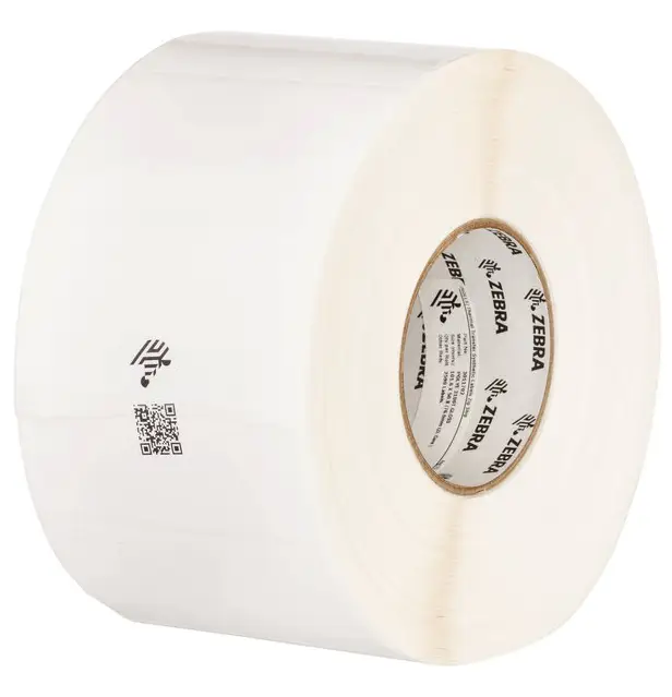 PolyO 3100T Blanco Etiqueta para impresora autoadhesiva