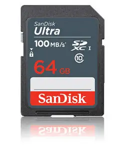 Ultra 64 GB SDXC UHS-I Clase 10