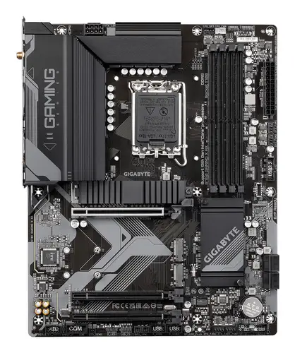 B760 GAMING X AX Placa Base - Compatible con procesadores Intel Core de 14ª generación, VRM digital de 8+1+1 fases, hasta 7600MHz DDR5 (OC), 3x PCIe 4.0 M.2, Wi-Fi 6E, 2.5GbE LAN, USB 3.2 Gen 2 - Imagen 2