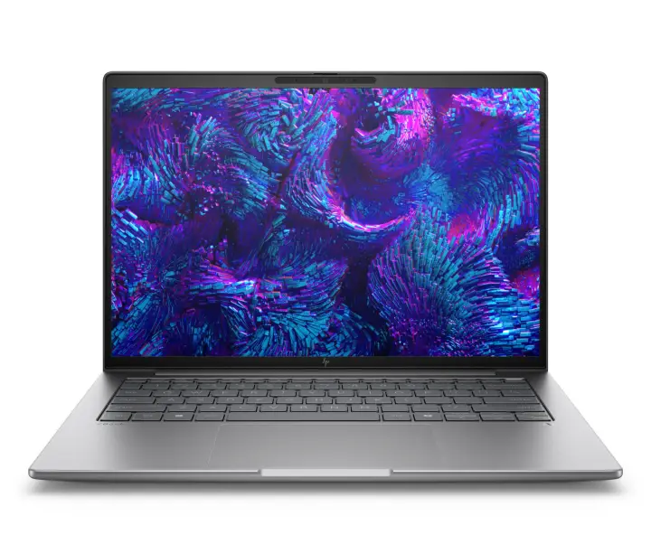 ZBook 8 G1i 14 inch Mobile Workstation PC Wolf Pro Security Edition Intel Core Ultra 7 Estación de trabajo móvil 35,6 cm (14") 2.5K 64 GB DDR5-SDRAM NVIDIA RTX 500 Ada Wi-Fi 7 (802.11be) Windows 11 Pro AI PC, AI Workstation