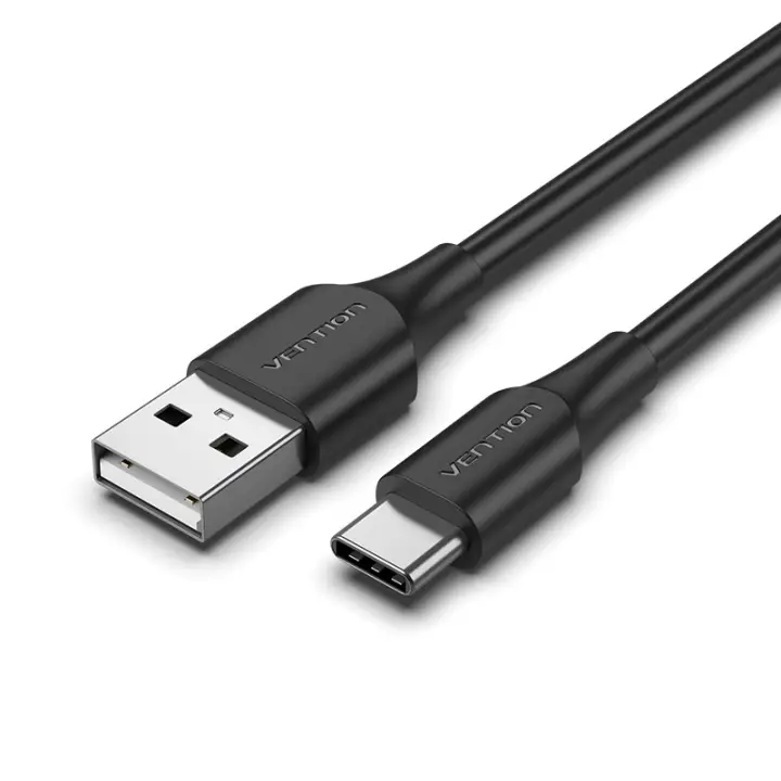 Cable USB 2.0 3A CTHBH/ USB Tipo-C Macho - USB Macho/ 2m/ Negro