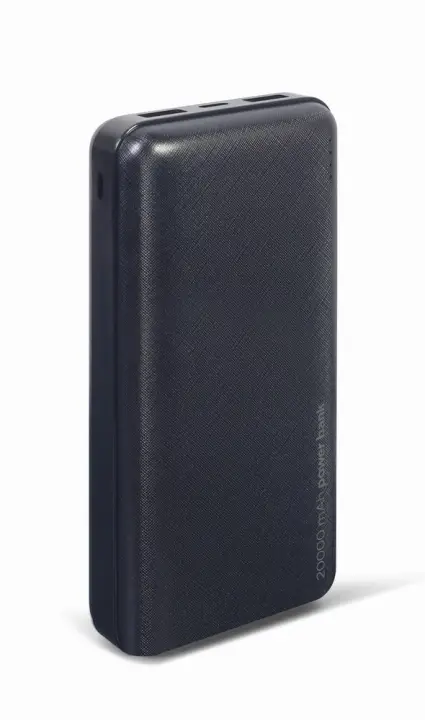 PB20-02 batería externa Polímero de litio 20000 mAh Negro