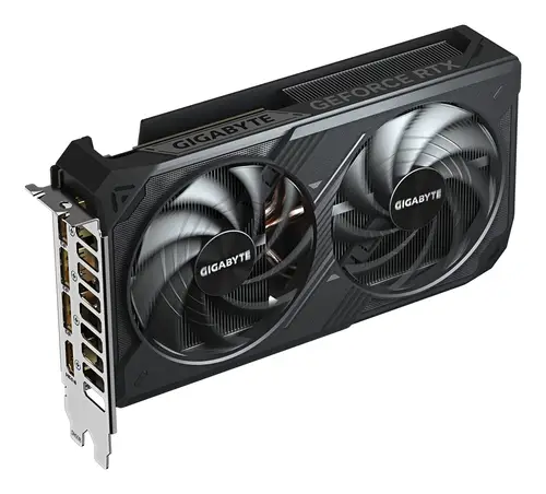GeForce RTX 5060 Ti WINDFORCE OC 8G Tarjeta Gráfica  8 GB GDDR7, 128 bits, PCI-E 5.0, 2587 MHz Frecuencia del núcleo, 3 x DisplayPort, 1 x HDMI, GV-N506TWF2OC-8GD - Imagen 5