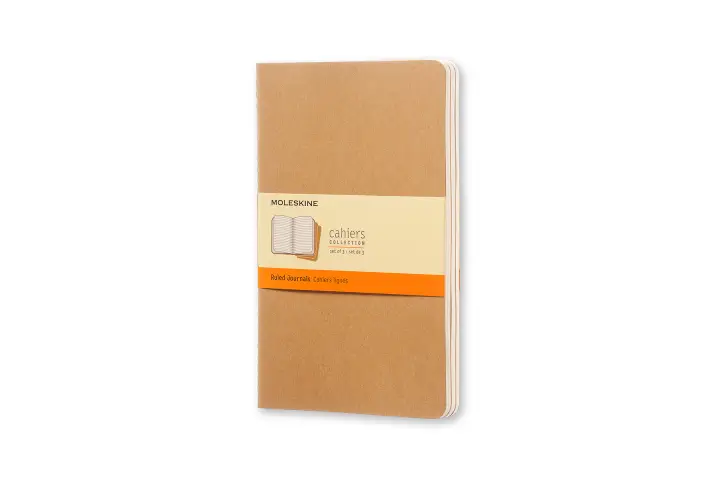 QP416 cuaderno y block 80 hojas Marrón