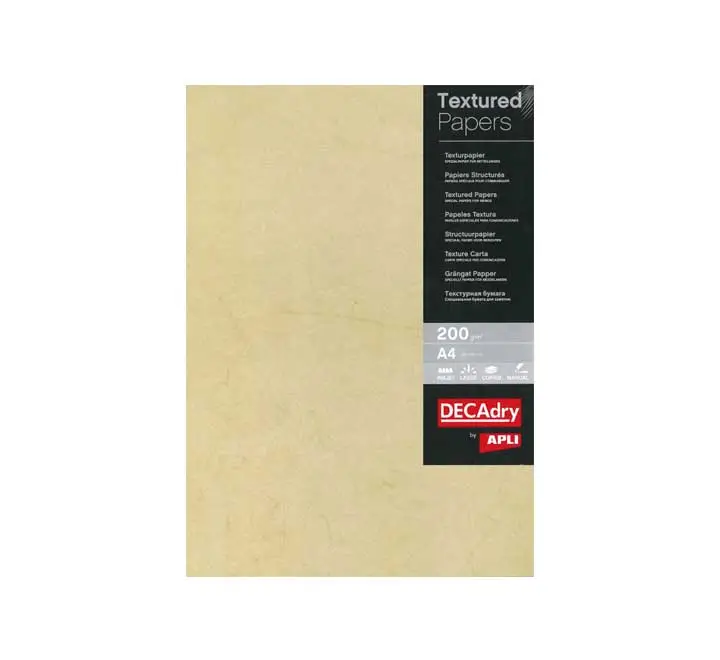 BLISTER 10H PAPEL TEXTURA APLI HABANA 200GR