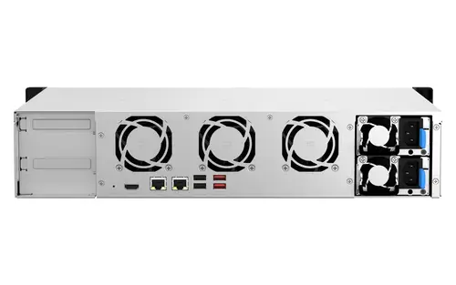 TS-864EU-RP-8G servidor de almacenamiento NAS Bastidor (2U) Intel® Celeron® N5095 8 GB DDR4 0 TB QNAP Turbo System Negro - Imagen 2