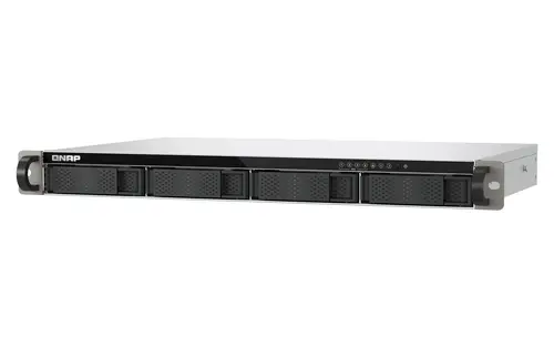 TS-432XeU NAS Bastidor (1U) 4 GB DDR4 0 TB QNAP QTS Negro, Gris - Imagen 4