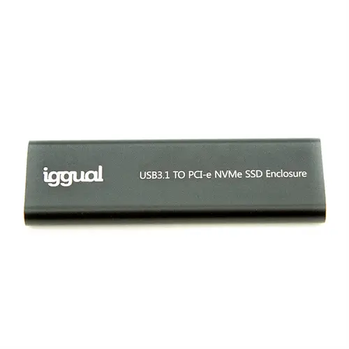 Caja externa USB-C 3.1 SSD M.2 NVMe y SATA - Imagen 1
