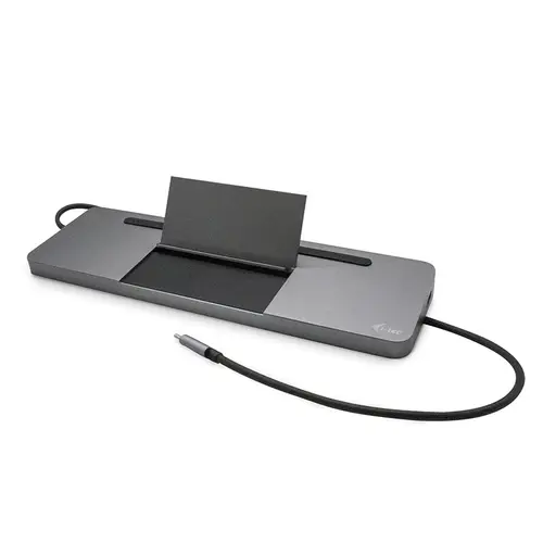 Metal USB-C Ergonomic 4K 3x Display Docking Station + Power Delivery 85 W - Imagen 1
