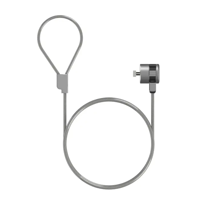 Cable de Seguridad con Cerradura de Llave para Ordenador, Monitor..