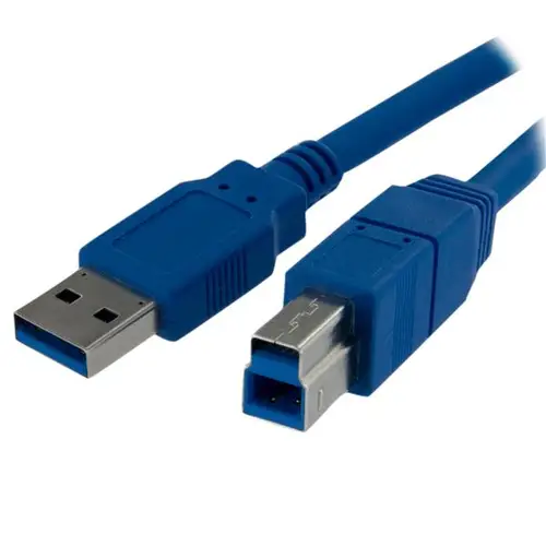 Cable USB 3.0 SuperSpeed de 1 metro - A Macho a B Macho - Imagen 1