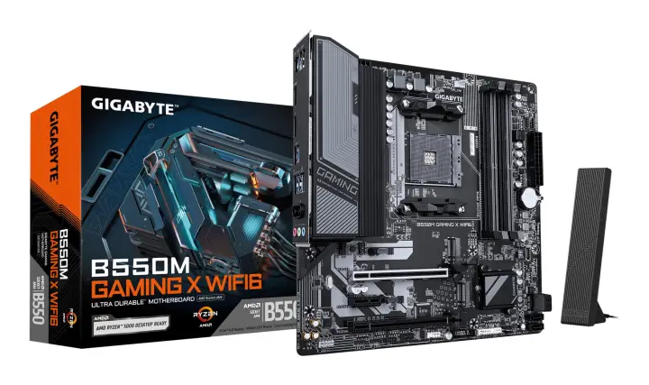 B550M GAMING X WIFI6 Placa base - Procesadores AMD Ryzen 5000, VR..