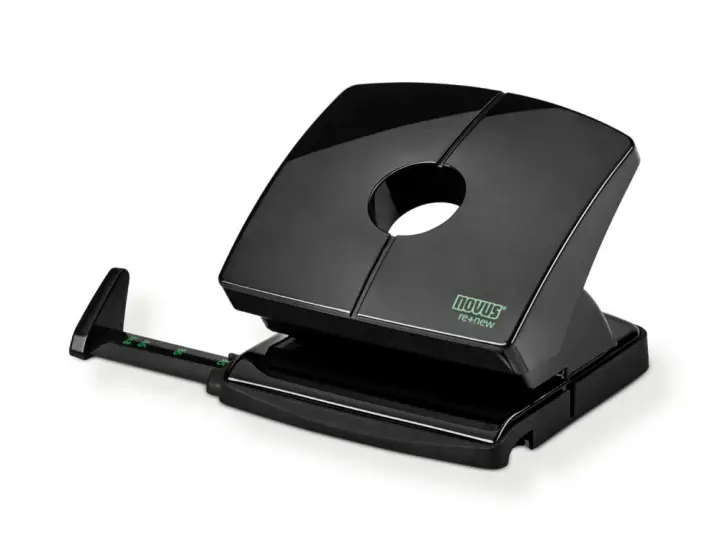 B 220 re+new perforador de papel 20 hojas Negro