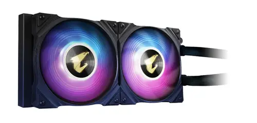 AORUS WATERFORCE X 240 sistema de refrigeración para ordenador Procesador Sistema de refrigeración líquida todo en uno 12 cm Negro - Imagen 2