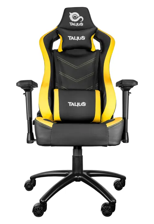 silla Vulture gaming negra/amarilla butterfly, base nylon, ruedas..