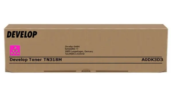 TN318M cartucho de tóner 1 pieza(s) Original Magenta
