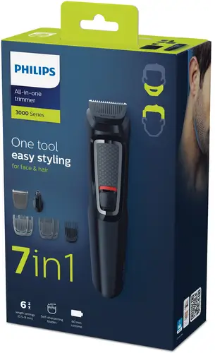 MULTIGROOM Series 3000 Cara y cabello 7 en 1 con 7 herramientas - Imagen 9