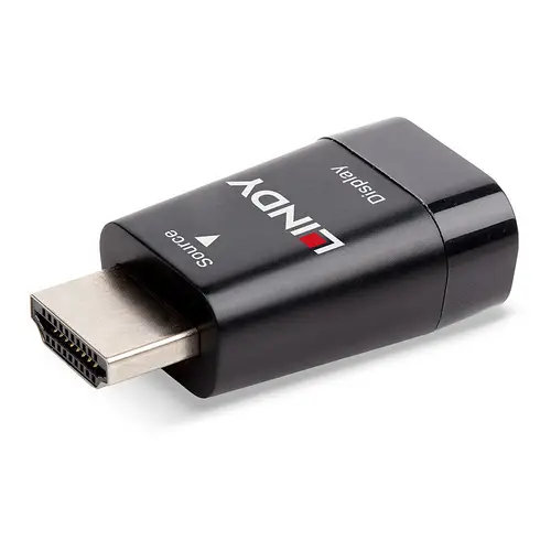 38194 cambiador de género para cable HDMI Type A (Standard) VGA Negro - Imagen 3