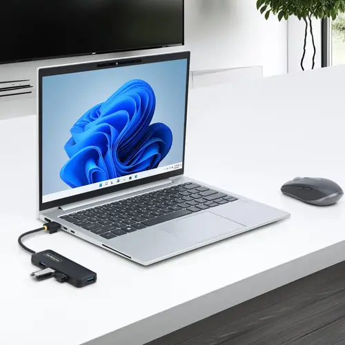 Hub USB-A de 4 Puertos - Ladrón USB de 4 Puertos - Alimentado por el Bus - USB 3.0 de 5Gbps - Hub Portátil para Viajes - Protección de Sobrecorriente - Imagen 11