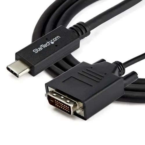Cable de 2m USB-C a DVI - 1920 x 1200 - Negro - Imagen 4