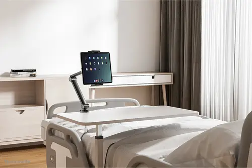 DS15-545BL1 Soporte para tablet con abrazadera para escritorio 4.7-12.9" - universal - movimiento completo - Imagen 18