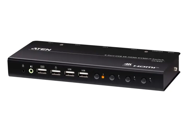 CS784H interruptor KVM Negro