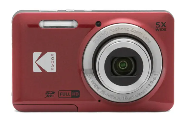 PIXPRO FZ55 1/2.3" Cámara compacta 16 MP CMOS 4608 x 3456 Pixeles Rojo