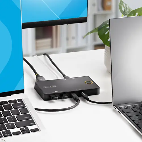 C2-H46-UC2-PD-KVM interruptor KVM Negro - Imagen 8