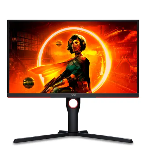 G3 25G3ZM/BK pantalla para PC 62,2 cm (24.5") 1920 x 1080 Pixeles Full HD Negro, Rojo - Imagen 2
