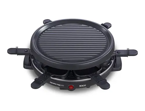 PARILLA RACLETTE SOGO 2 EN 1 RACLETTEMAGIC800 - Imagen 1