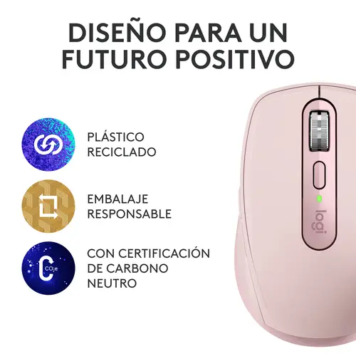 910-006931 ratón Oficina mano derecha RF Wireless + Bluetooth Laser 8000 DPI - Imagen 18