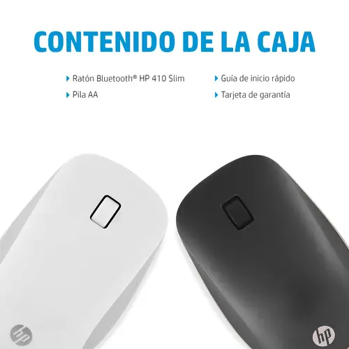 Ratón Bluetooth 410 de perfil bajo y plata - Imagen 7