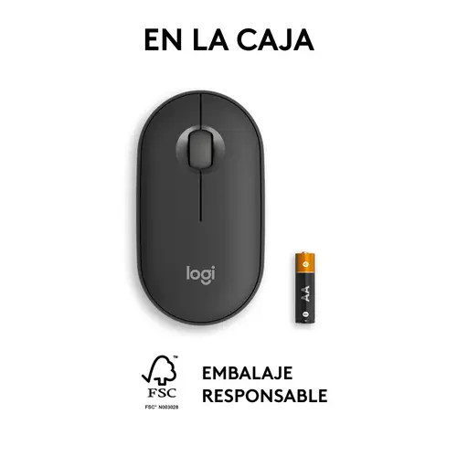 910-007015 ratón Viajes Ambidextro RF Wireless + Bluetooth Óptico 4000 DPI - Imagen 16